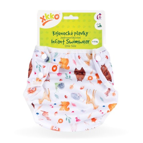 XKKO jednovelikostní kojenecké plavky - Wild forest