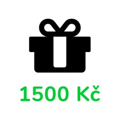 Dárkový poukaz 1500 Kč