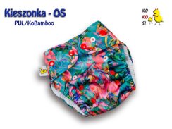 Kokosi kapsová plenka Bambus One Size - Colorful