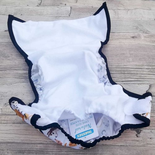 Thirsties One Size Pocket Diaper na SZ - Mermaid Lagoon