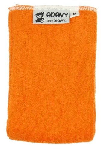 Anavy bambusová vícevrstvá plenka - Oranžová - Velikost: M