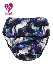 Magabi PUL SIO Comfort cover OS (5-15 kg) - Unicorns black