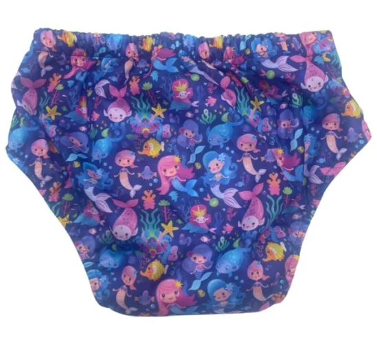 Pupus tréninkové kalhotky, coolmax - Mermaids - Velikost: M