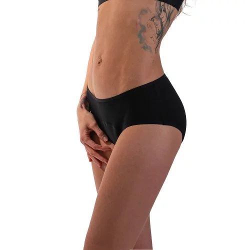 Repetky Menstruační kalhotky pro silnou menstruaci - merino, klasický střih - Velikost: M