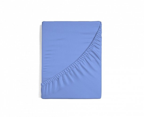 Matějovský Dětské prostěradlo Jersey 60x120x15cm - Světle modré