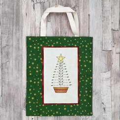 Taška na vánoční dárky - Stromeček