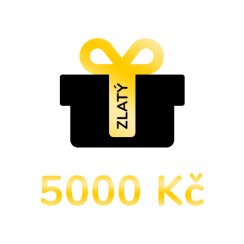 Dárkový poukaz 5000 Kč