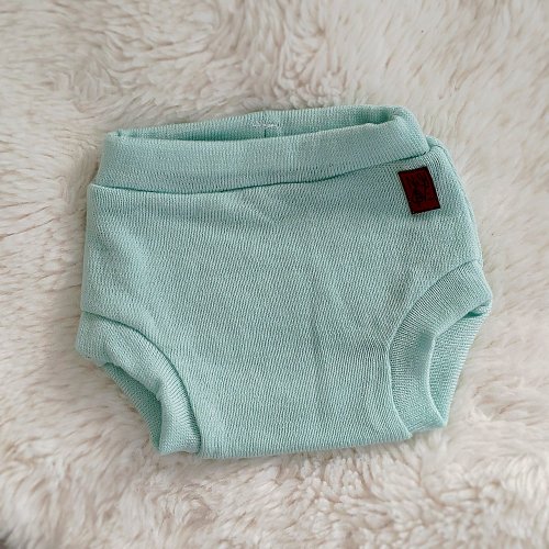 Magabi Nishove merino, natahovací vlňáčky - Pastelově zelená - Velikost: M