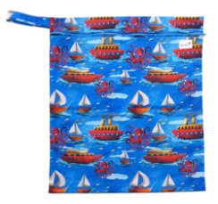 Pupus velký nepromokavý PUL pytel - Boats