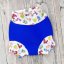 Swim nappy kojenecké neoprenové plavky - Tmavě modré se zvířátky