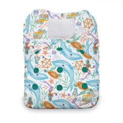 Thirsties Natural One size AIO na SZ - Mermaid Lagoon