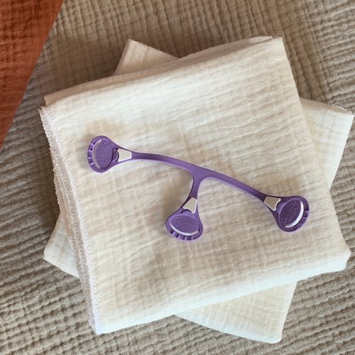 Woolberry mušelínová plena 60x60 cm - Barva: Smetanová