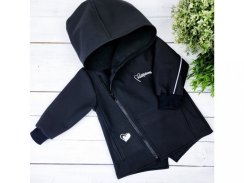 Kulišárny softshellová bunda Black