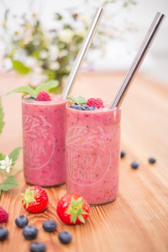 Tierra Verde Nerezové brčko široké na smoothie