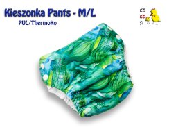 Kokosi kapsová plenka natahovací Pants, velikost M/L - Mořské řasy