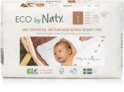 Plenky Naty Newborn 2-5 kg (25 ks)