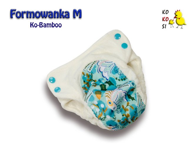 Kokosi kalhotková plena Pants, bambus velikost M - Spící ptáčci