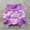 Swim nappy klasické polyesterové plavky - Fialkové s motýly