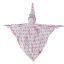 Bambusový muchláček XKKO BMB - Baby pink Cross