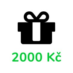 Dárkový poukaz 2000 Kč
