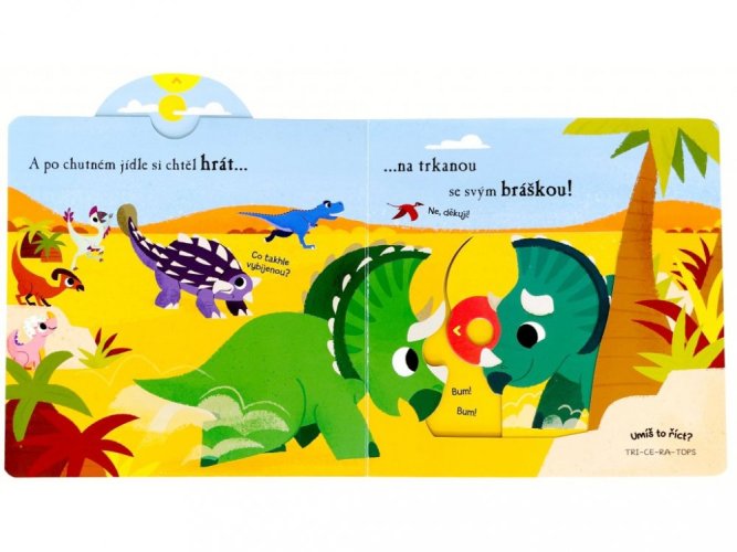Svojtka&Co Ahoj dinosaure - Triceratops