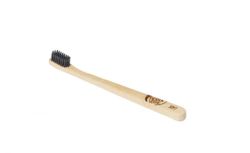 Bambusový kartáček na zuby měkký - Medium