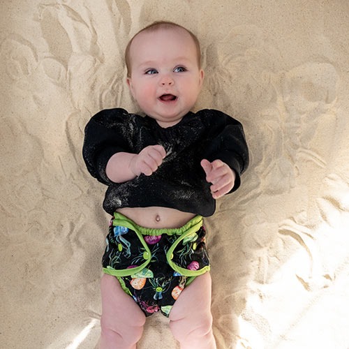 Thirsties Duo Wrap na SZ, size 2 - Jellyfish