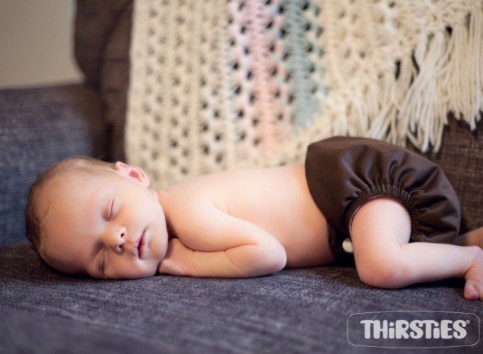 Thirsties Natural Newborn AIO na PAT - Adventure Trail