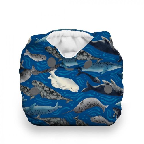 Thirsties Natural Newborn AIO na PAT - Ocean Lullabies
