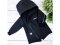Kulišárny softshellová bunda Black
