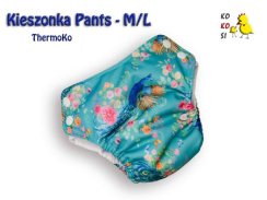 Kokosi kapsová plenka natahovací Pants, velikost L - Birds of paradise