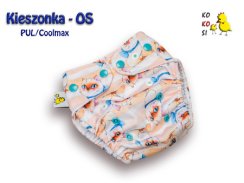 Kokosi kapsová plenka Coolmax One Size - Cats