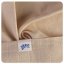 Dětské pleny z biobavlny XKKO Organic 60x60 Staré časy - Natural