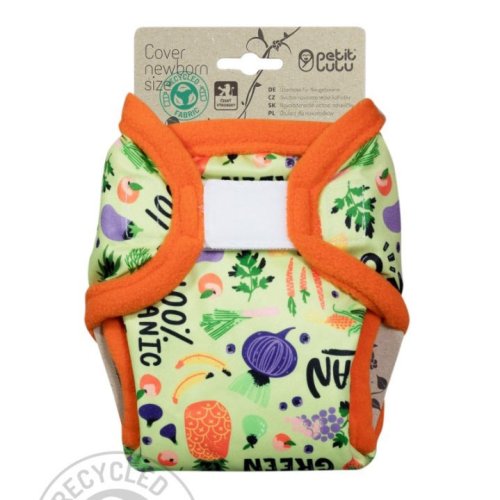 Petit Lulu novorozenecké svrchní kalhotky - Go green