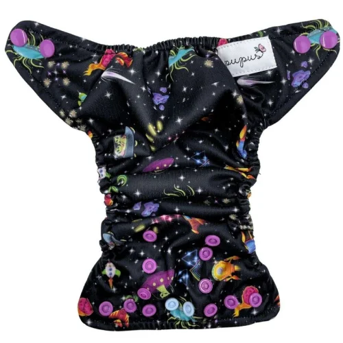 Pupus svrchní kalhotky Newborn - Space