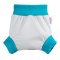 Petit Lulu natahovací Pull-up svrchní kalhotky - Šedé (tyrkys)