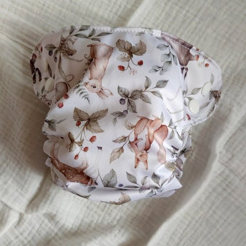 Jooppi kapsová plena Pants Coolmax - Lesní zvířátka - Velikost: M