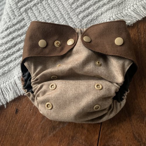 Woolberry SIO Merino wool cover - Chocolade
