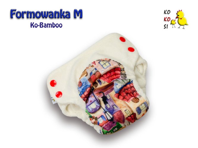 Kokosi kalhotková plena Pants, bambus velikost M - Domky