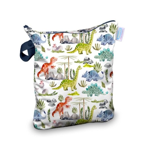 Thirsties Deluxe Wet Bag - Dino rawr