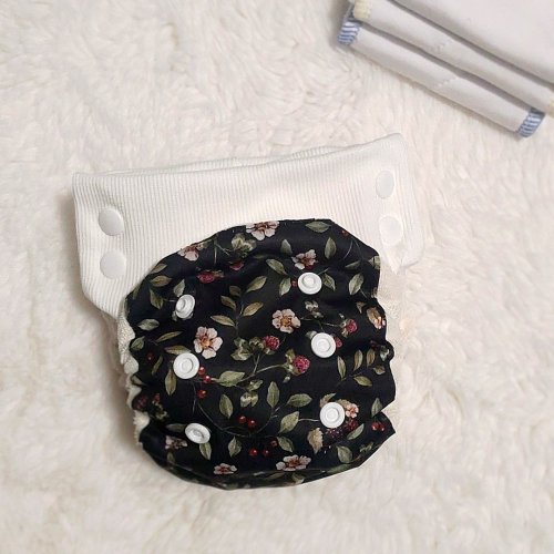 Jooppi kalhotková plena Pants, bambus OS - Květy na noční louce