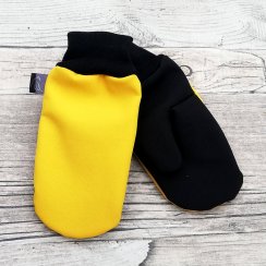 Yháček softshellové rukavice - Pomeranč