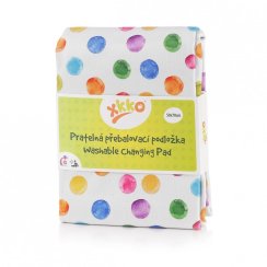 Kikko XKKO Pratelná přebalovací podložka 50x70cm - Watercolour polka dot