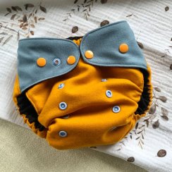 Woolberry EasyCare wool cover Newborn - Slunečný den