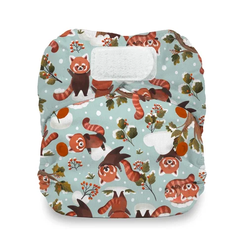 Thirsties Natural Newborn AIO na SZ - Red Panda
