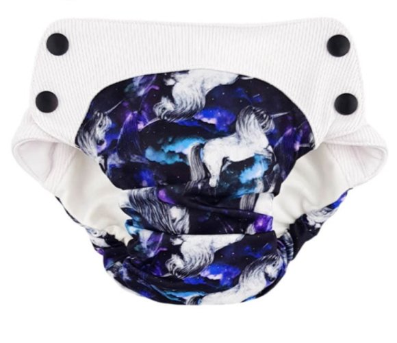 Magabi Tréninkové kalhotky - Velikost: L, Vzor: Unicorns black