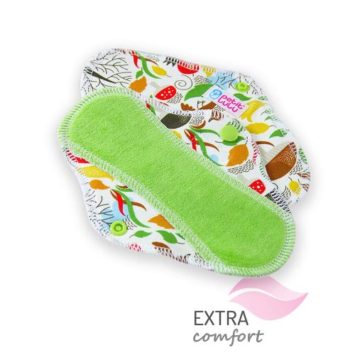 Petit Lulu látková vložka SLIP (Slim) - Ježci na podzim