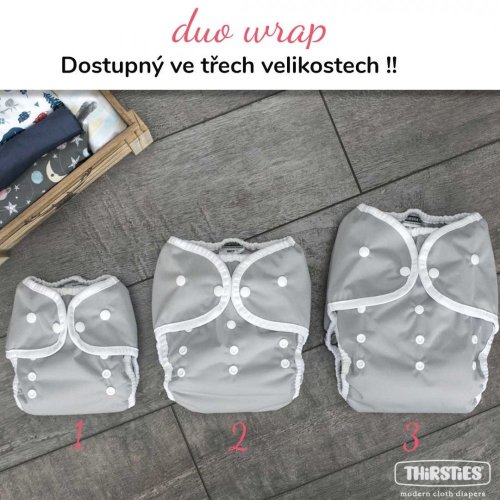 Thirsties Duo Wrap na SZ, size 1 - Counting sheep