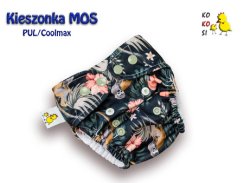 Kokosi kapsová plena Coolmax Mini One Size - Monkeys