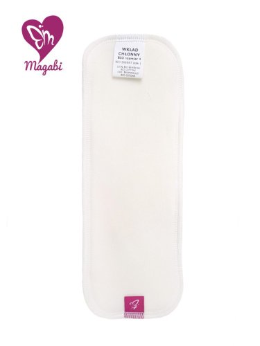 Magabi BIO vkládací plenka pro novorozence krátká - Velikost: Size 1